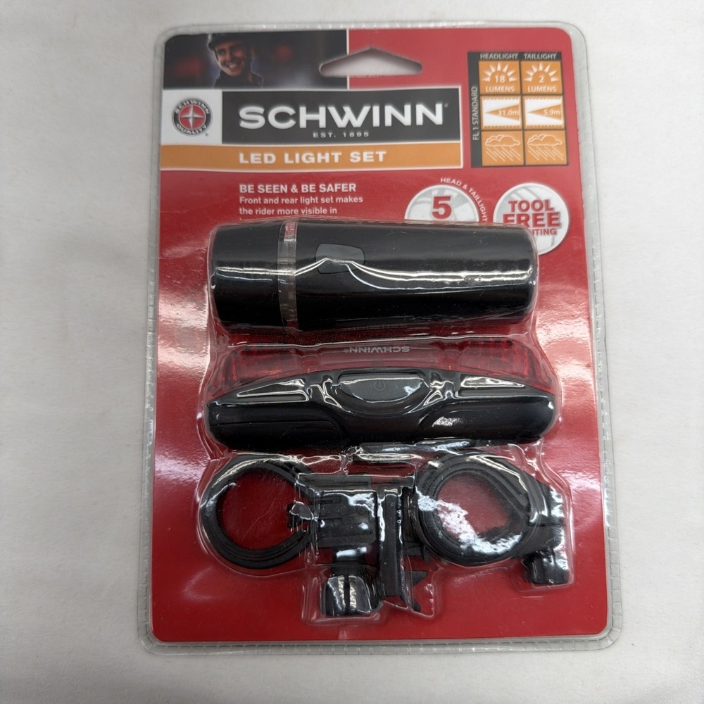 Schwinn LED Light Set Head & Taillight‎ LED